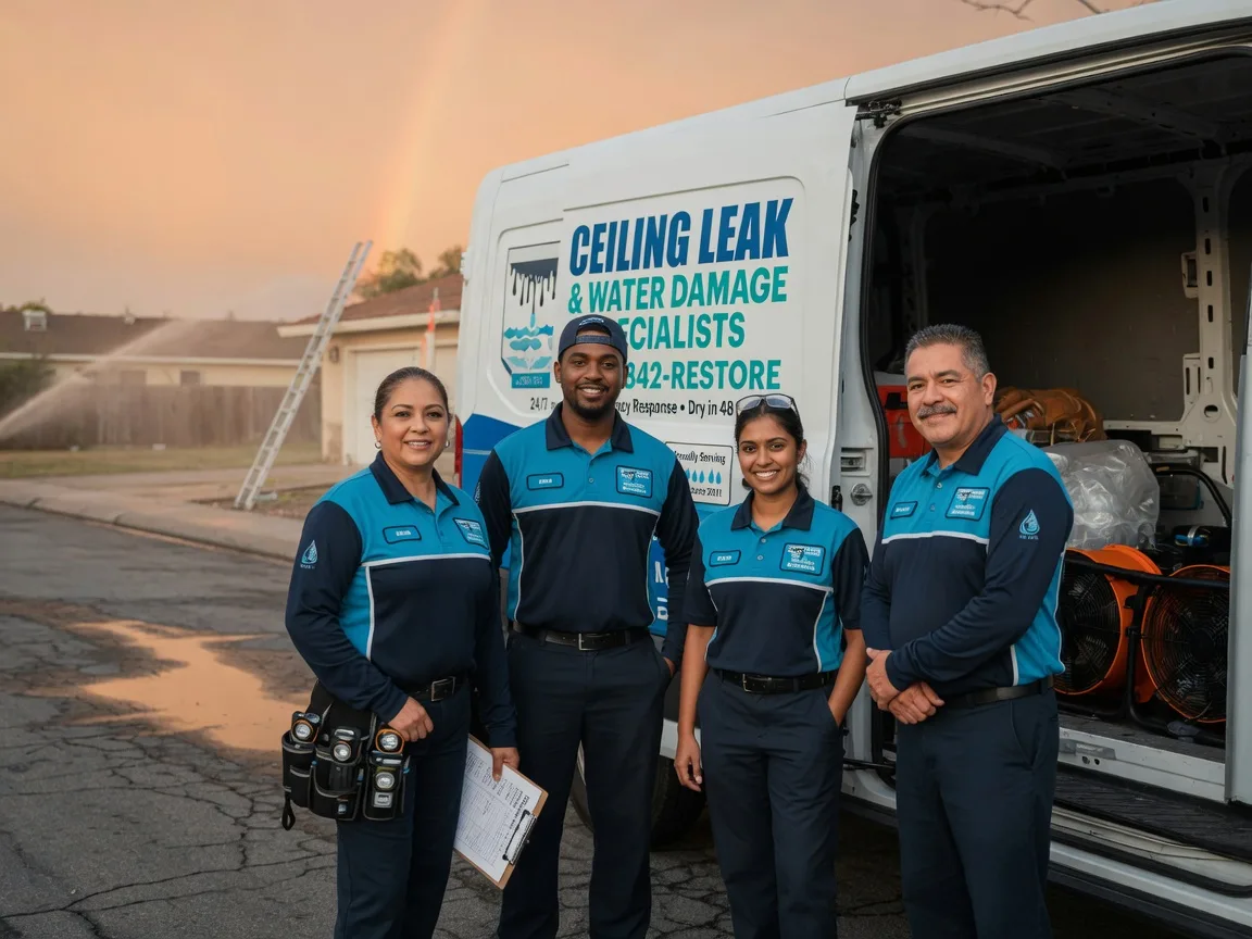 Ceiling Leak Cleanup company in Jerry City, OH